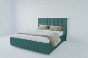 Кровать Венеция с ПМ 800 (велюр бирюзовый) в Игре - igra.ok-mebel.com | фото 2