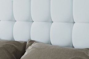 Кровать Венеция с ПМ 900 (экокожа белая) в Игре - igra.ok-mebel.com | фото 3