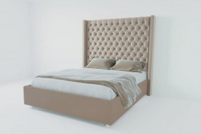 Кровать Версаль ЛЮКС без основания 1200 (велюр серый) в Игре - igra.ok-mebel.com | фото