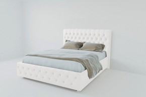 Кровать Версаль с ПМ 1200 (экокожа белая) в Игре - igra.ok-mebel.com | фото