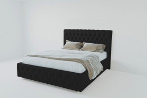 Кровать Версаль с ПМ 800 (экокожа кольт ч) в Игре - igra.ok-mebel.com | фото
