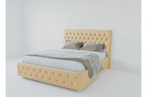 Кровать Версаль с ПМ 900 (экокожа бежевая) в Игре - igra.ok-mebel.com | фото