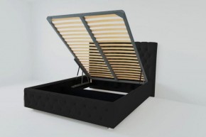 Кровать Версаль с ПМ 900 (экокожа кольт ч) в Игре - igra.ok-mebel.com | фото 2