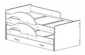 Кровать выкатная Радуга (Матрешка) 800*1600/1650 на щитах в Игре - igra.ok-mebel.com | фото 2
