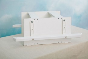 Кроватка-трансформер Classic 6в1 + комплект матрасов (белая матовая) в Игре - igra.ok-mebel.com | фото 10