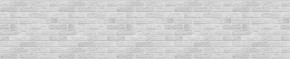 Кухонный фартук 610х3000х1,5 (композит) КМ Кирпич серый в Игре - igra.ok-mebel.com | фото
