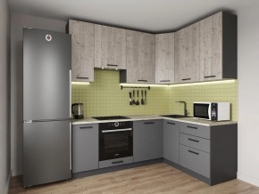Кухонный гарнитур Антик 2200*1600 h950 (Стол. 26мм) в Игре - igra.ok-mebel.com | фото