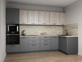 Кухонный гарнитур Антик 3200*1400 (Стол. 26мм) в Игре - igra.ok-mebel.com | фото