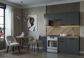 Кухонный гарнитур Антрацит 1800 (Стол. 38мм) в Игре - igra.ok-mebel.com | фото