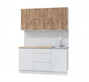 Кухонный гарнитур Асти-вайт 1,6 в Игре - igra.ok-mebel.com | фото 2