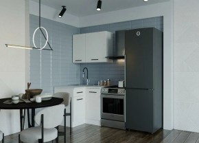 Кухонный гарнитур Белый Глянец 1000*1000 (Стол. 38мм) в Игре - igra.ok-mebel.com | фото