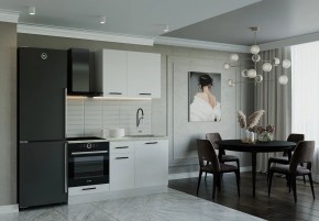 Кухонный гарнитур Белый Глянец 1600 (Стол. 26мм) в Игре - igra.ok-mebel.com | фото