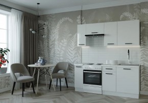 Кухонный гарнитур Белый Глянец 1800 (Стол. 26мм) в Игре - igra.ok-mebel.com | фото