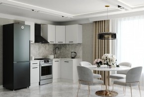Кухонный гарнитур Белый Глянец 2000*1200 (Стол. 38мм) в Игре - igra.ok-mebel.com | фото