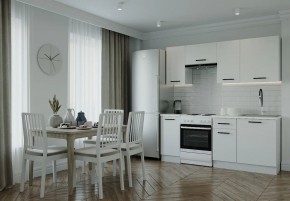 Кухонный гарнитур Белый Глянец 2000 (Стол. 26мм) в Игре - igra.ok-mebel.com | фото