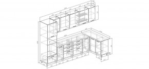 Кухонный гарнитур Белый Глянец 3200*1400 (Стол. 38мм) в Игре - igra.ok-mebel.com | фото 2