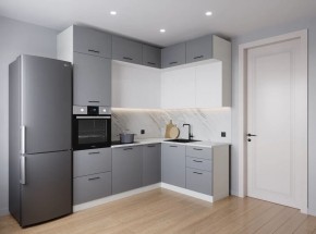 Кухонный гарнитур Элеганция  2200*1700 (Стол. 38мм) в Игре - igra.ok-mebel.com | фото