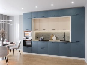 Кухонный гарнитур Фьюжн 3400 (Стол. 38мм) в Игре - igra.ok-mebel.com | фото