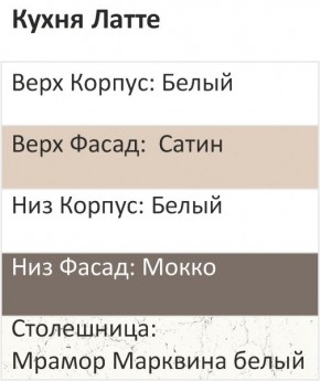 Кухонный гарнитур Латте 1800 (Стол. 38мм) в Игре - igra.ok-mebel.com | фото 3