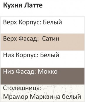Кухонный гарнитур Латте 2800 (Стол. 26мм) в Игре - igra.ok-mebel.com | фото 3
