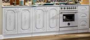 ЛИЗА-2 Кухонный гарнитур 2,0 Белый глянец холодный в Игре - igra.ok-mebel.com | фото 3