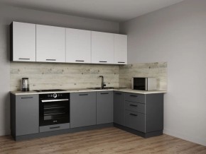 Кухонный гарнитур Меренга 2600*1600 (Стол. 26мм) в Игре - igra.ok-mebel.com | фото