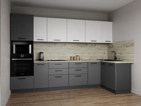 Кухонный гарнитур Меренга 3200*1400 (Стол. 38 мм) в Игре - igra.ok-mebel.com | фото
