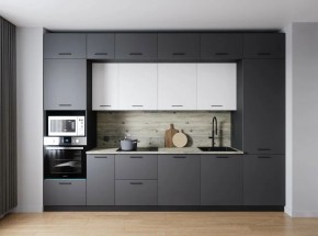 Кухонный гарнитур Меренга 3400 (Стол. 38мм) в Игре - igra.ok-mebel.com | фото