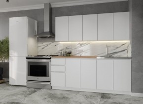 Кухня "МОРИ" 2.0 м (белый/дуб вотан) в Игре - igra.ok-mebel.com | фото 6
