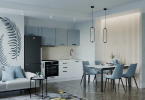 Кухонный гарнитур Ниагара 2550 (Стол. 38мм) в Игре - igra.ok-mebel.com | фото