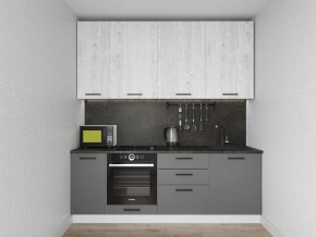 Кухонный гарнитур Санторини 2200 h 950 (Стол. 38мм) в Игре - igra.ok-mebel.com | фото