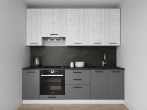Кухонный гарнитур Санторини 2400 h950 (Стол. 38мм) в Игре - igra.ok-mebel.com | фото