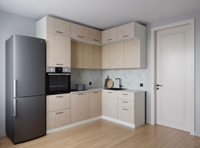 Кухонный гарнитур Шимо 2200*1700 (Стол. 38мм) в Игре - igra.ok-mebel.com | фото