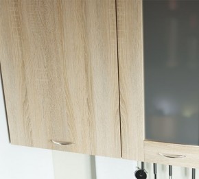 Кухонный гарнитур Симона медиум 1400 (Венге/Дуб Сонома) в Игре - igra.ok-mebel.com | фото 5