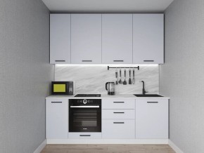 Кухонный гарнитур Смоки 2200 h950 (Стол. 38 мм) в Игре - igra.ok-mebel.com | фото