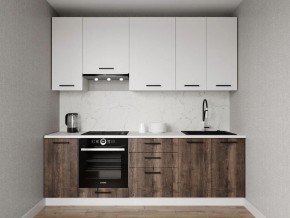 Кухонный гарнитур Старое Дерево 2400 h950 (Стол. 26мм) в Игре - igra.ok-mebel.com | фото