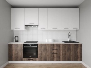 Кухонный гарнитур Старое Дерево 3000 h950 (Стол. 26мм) в Игре - igra.ok-mebel.com | фото