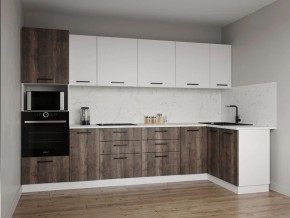 Кухонный гарнитур Старое Дерево 3200*1400 (Стол. 26мм) в Игре - igra.ok-mebel.com | фото