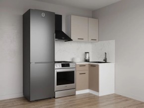 Кухонный гарнитур угловой Каппучино 1000*1000 (Стол. 26мм) в Игре - igra.ok-mebel.com | фото