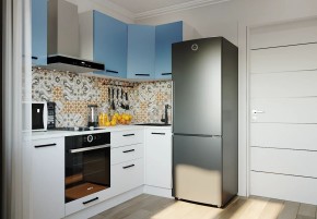 Кухонный гарнитур угловой Капри 2200х1000 (Стол. 26мм) в Игре - igra.ok-mebel.com | фото