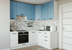 Кухонный гарнитур угловой Капри 2200х1600 h950 (Стол. 26мм) в Игре - igra.ok-mebel.com | фото