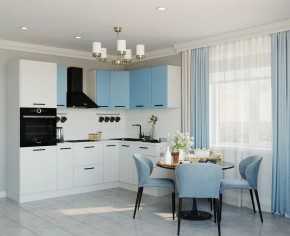 Кухонный гарнитур угловой Капри 2400х1600 (Стол. 26мм) в Игре - igra.ok-mebel.com | фото