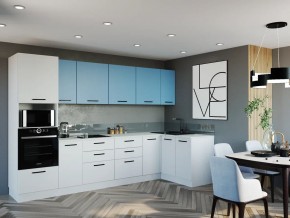 Кухонный гарнитур угловой Капри 3200х1400 (Стол. 38мм) в Игре - igra.ok-mebel.com | фото