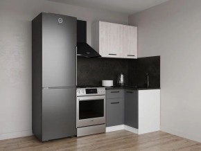 Кухонный гарнитур угловой Санторини 1000*1000 (Стол. 26мм) в Игре - igra.ok-mebel.com | фото