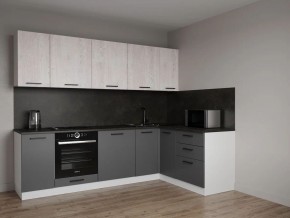 Кухонный гарнитур угловой Санторини 2600*1600 (Стол. 38мм) в Игре - igra.ok-mebel.com | фото