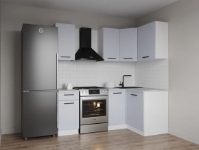 Кухонный гарнитур угловой Смоки 2000*1200 (Стол. 26мм) в Игре - igra.ok-mebel.com | фото