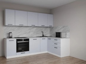 Кухонный гарнитур угловой Смоки 2600*1600 (Стол. 38 мм) в Игре - igra.ok-mebel.com | фото