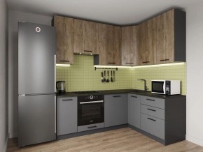Кухонный гарнитур Умбра 2200*1600 h950 (Стол. 38мм) в Игре - igra.ok-mebel.com | фото