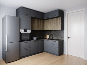 Кухонный гарнитур Умбра 2200*1700 (Стол. 26мм) в Игре - igra.ok-mebel.com | фото