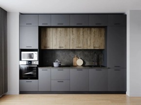 Кухонный гарнитур Умбра 3400 (Стол. 38мм) в Игре - igra.ok-mebel.com | фото
